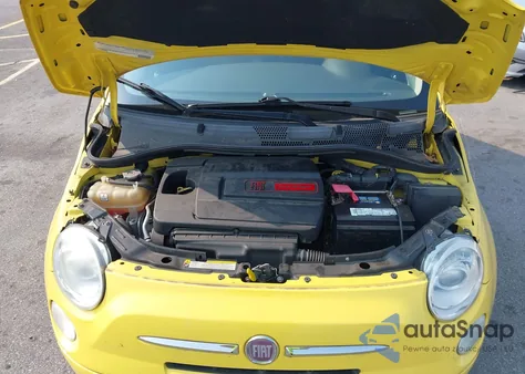 2012 Fiat 500 Pop z USA, uszkodzony, nr VIN 3C3CFFAR5CT277329